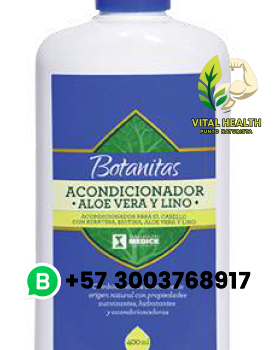 ACONDICIONADOR  CAPILAR ALOE VERA Y LINO / 400ml