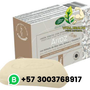 JABÓN DE ARROZ +12PLUS / 120gr