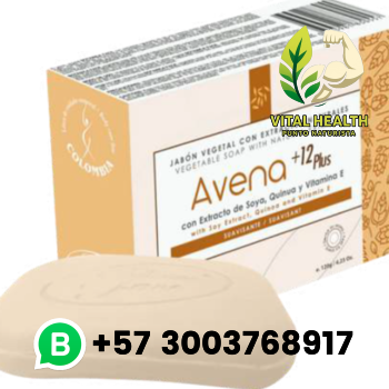 JABÓN DE AVENA +12 PLUS / 120gr