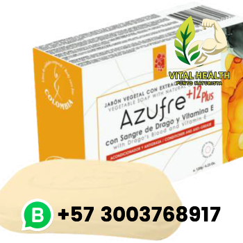 JABÓN DE AZUFRE +12 PLUS / 120gr