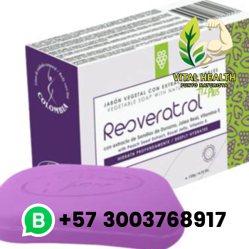JABÓN RESVERATROL Y UVA / 120gr