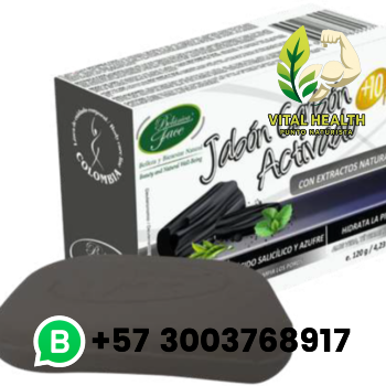 JABÓN CARBÓN ACTIVADO ACIDO SALICILICO Y AZUFRE / 120gr