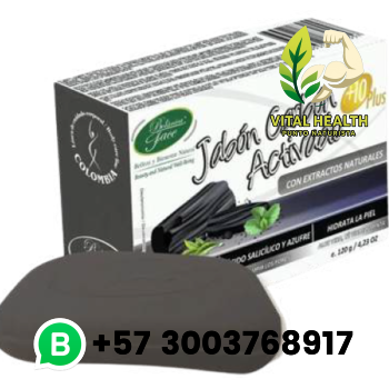 JABÓN CARBÓN ACTIVADO / 100gr