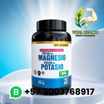 CITRATO DE MAGNESIO CITRATO DE POTASIO / 120 UNIDADES