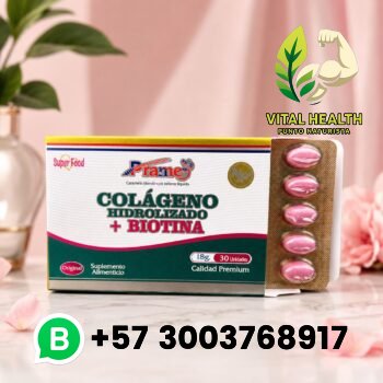 COLAGENO HIDROLIZADO + BIOTINA / 30 UNIDADES